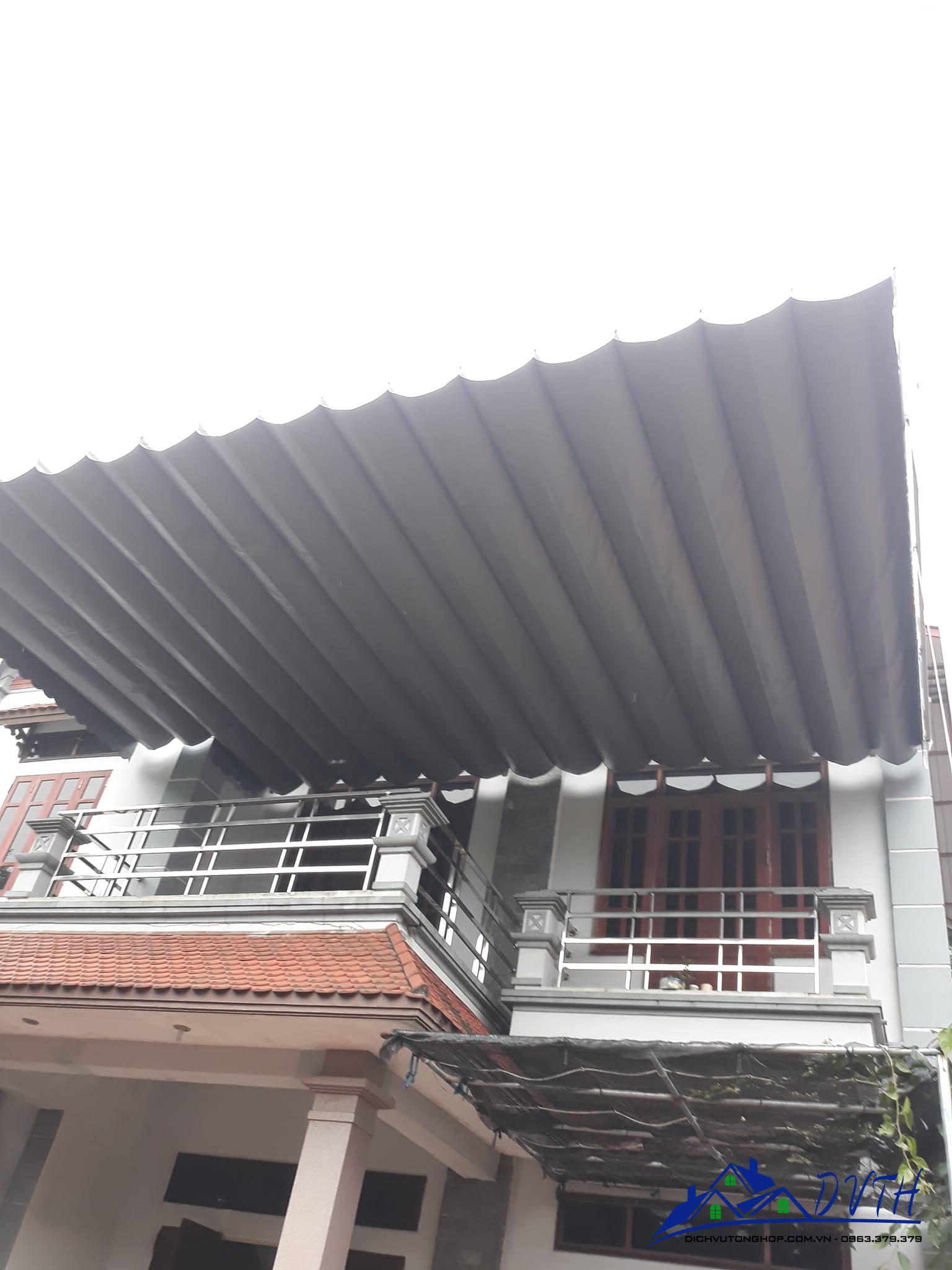 Mái che bạt kéo tại Đồng Tháp